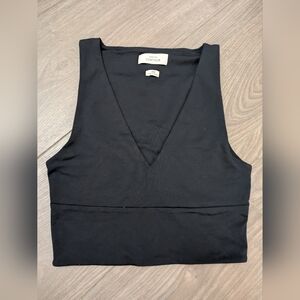 Black Babaton Contour Tank Size Xs Perfect Condition